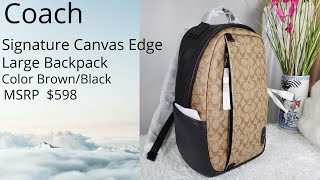 Court Backpack Signature Canvas REVIEW [upl. by Lynnworth]