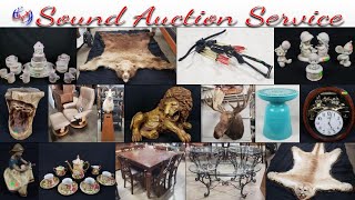 SAS Taxidermy Mounts X Mas Village Online Auction Video Preview Slideshow [upl. by Myk]