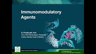 Pharmacology of Blood Ar  Immunomodulatory Agents [upl. by Aiyekal]