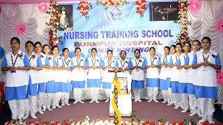 1091 Lamp Lighting Oath Taking Ceremony at Nursing Training School Burnpur Hospital 10 05 2024 [upl. by Letsyrc]