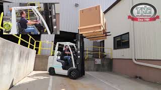 UniCarriers CF80 Forklift Demo [upl. by Wilkinson580]