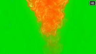 Fire Stream Green Screen Effect HD No Copyright  Chroma key [upl. by Joon]