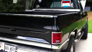 MY RESTORED 1984 CHEVY SILVERADO FOR SALE 12500 OBO [upl. by Nnail]