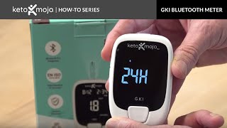 QuickStart Settings for the KetoMojo GKI Bluetooth Meter [upl. by Macfadyn]