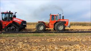 550 and Massy pulling plow [upl. by Stent]