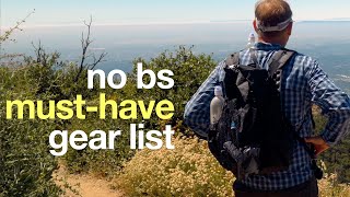 Best Hiking Gear  The HikingGuy 10 Essentials [upl. by Rem]