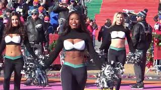 2017 Thanksgiving Day Parade amp The Eagles Cheer Team [upl. by Llevad883]