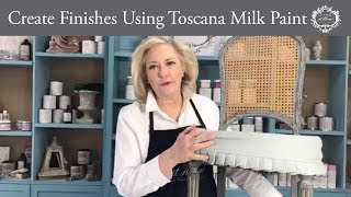 Recreate Iconic European Finishes Using Toscana Milk Paint [upl. by Sontag861]