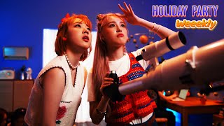 MV Holiday Party  quotWeeekly위클리quot PERFORMANCE 4K VIDEO afmentertainment [upl. by Arrik805]