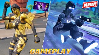 Monarch Skin Level Up Quest PackBoth Styles Item Shop amp Gameplay Fortnite [upl. by Einnalem]