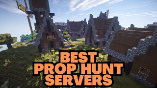 Top 5 Minecraft Prop Hunt Servers [upl. by Ttreve902]