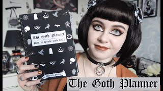 THE GOTH PLANNER  SIMPLY GOTHIC  SPOOKY STATIONARY [upl. by Uticas]