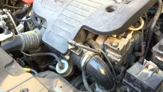 Fiat Linea 13 Multijet 90HP Motor Sesi [upl. by Norda]