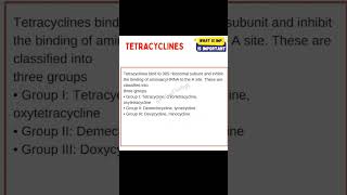 Tetracycline tetracycline shorts facts [upl. by Gibbons]