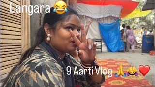 Langara day 9 Aarti Vlog🙏🙇‍♀️❤️ [upl. by Nicky]