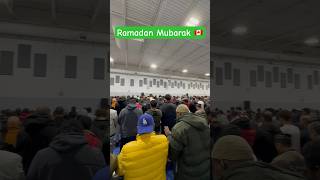 Namaz e Taraweeh In Kitchener Masjid Canada shorts [upl. by Rea]