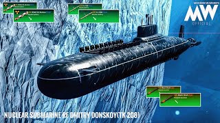 Modern Warships  RF DMITRY DONSKOY TK208 very worth itbest build with Bulava Nuclear missile [upl. by Zackariah532]