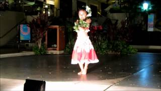 Hula Show at Whalers Village Maui [upl. by Stacee]