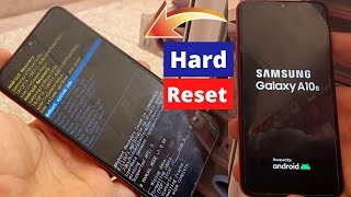 Samsung Galaxy A10S Hard Reset Without PC 2024 [upl. by Nwahsd]