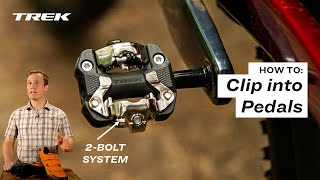 How To Clip Into Your Pedals 2Bolt [upl. by Namara]