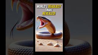 The Most Dangerous Snake in the World Deadliest Venom Unleashed [upl. by Shifrah589]