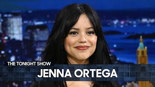 Jenna Ortega Got Scared by Michael Keaton Dressed Up as Beetlejuice Talks Wednesday Season 2 [upl. by Ferdinana]