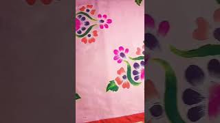 Painting dastarkha Table Cloth Painting DesignDastarkhan Design shorts diy [upl. by Goeselt]