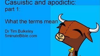 Casuistic and apodictic part 1 What the terms mean [upl. by Willey]