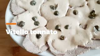 Vitello tonnato  ricetta classica piemontese [upl. by Rahs645]