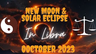 Ring of Fire Solar Eclipse  New Moon in Libra Energy Reading amp Tarot libra newmoon solareclipse [upl. by Enal]