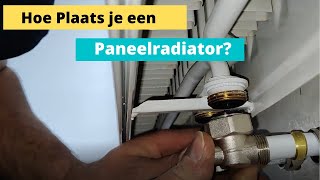 Hoe plaats je een paneelradiator [upl. by Ailicec656]