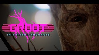 I AM GROOT in 15 languages  Marvels Guardians of the Galaxy  HD [upl. by Pollux]