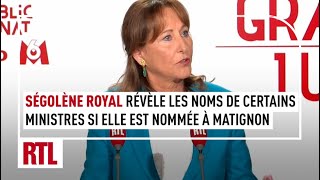 Ségolène Royal invitée dans Le Grand Jury RTL [upl. by Grunenwald]