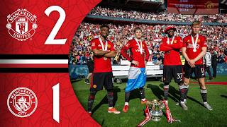 A Cup Final Win Made In Carrington 💫  Man Utd 21 Man City  FA Cup Highlights [upl. by Hut]