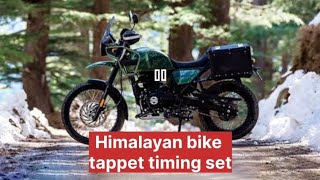 Himalayan bike timing amptappet adjustmentviral automobile trending bike subscribe machine [upl. by Vaios]