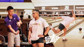 TwoHanded Bowling Tips From A PBA Pro [upl. by Fatima]