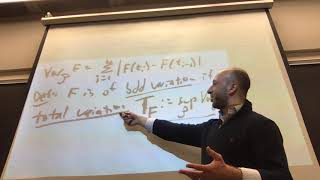 Rutgers Math 501 Real Analysis Prof Kontorovich Lecture 18 11222019 [upl. by Aihsemat]