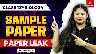 Last 5 Year Sample Paper of Class 12 Biology  Complete Paper Discussion  By Sonia Maam [upl. by Eart866]