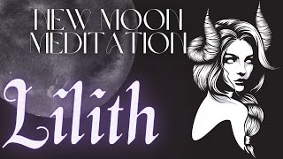 Dark Moon Lilith 🌑 Guided Deity Astral Projection [upl. by Mensch]