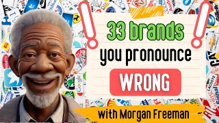 33 Brands in English you dont pronounce correctly [upl. by Brynne821]