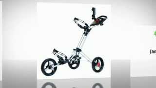 Caddytek Caddylite One Click Folding Golf Push Cart [upl. by Ashely]