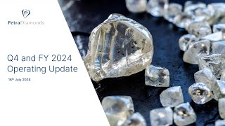 PETRA DIAMONDS LIMITED  FY24 Operating Update [upl. by Nnyllaf]