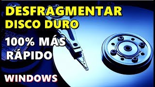 😱¿COmo DESFRAGMENTAR un DISCO DURO en WINDOWS  DESFRAGMENTAR un DISCO  SIN PROGRAMAS  TUTORIAL [upl. by Inaluahek]