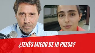 “¿Tenés miedo de ir presa” Eduardo Feinmann habló con la militante que llamó a saltar molinetes [upl. by Asirap326]