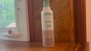 Aveda Confixor Liquid Gel Review Smells so good Light weight hold perfect for wavy curls [upl. by Avenej]