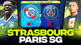 🔴 STRASBOURG  PSG  Gros Choc à la Meinau   rcsa vs paris   LIGUE 1  LIVEDIRECT [upl. by Gweneth]