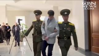 Beaten and Terrorized Otto Warmbier Returns in a Coma from N Korean Captivity [upl. by Shir193]