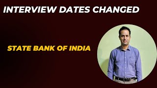 DEFERMENT OF INTERVIEW DATES SBI CREDIT ANALYSTINDIA EXIM BANKBANK OF BARODA MSME RMinterview [upl. by Anitrak]