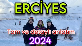 ERCİYES KAYAK MERKESİ TAM VE DETAYLI ANLATIM 2024 [upl. by Meggy426]