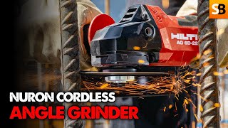 Hilti AG 6D Powerful Cordless Angle Grinder [upl. by Ishmul]